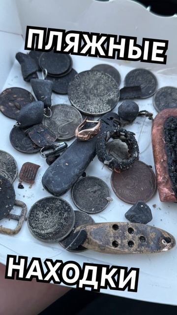 Немного фото пляжного поиска ) #metaldetecting #scubadiving #equinox #ко