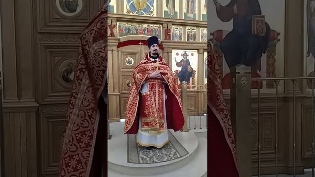 Память святых князей Бориса и Глеба. О подвиге страстотерпчества. Проповедь о. Вячеслава. 15.5.25