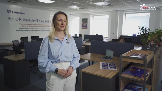 Выставке CTT Expo - 25 лет. Компания Люгонг Машинери Рус, Екатерина Тихонова