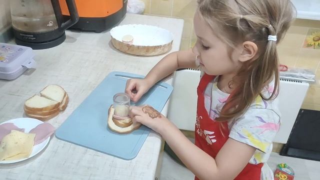 Мини СЕНДВИЧИ круглые 🥪