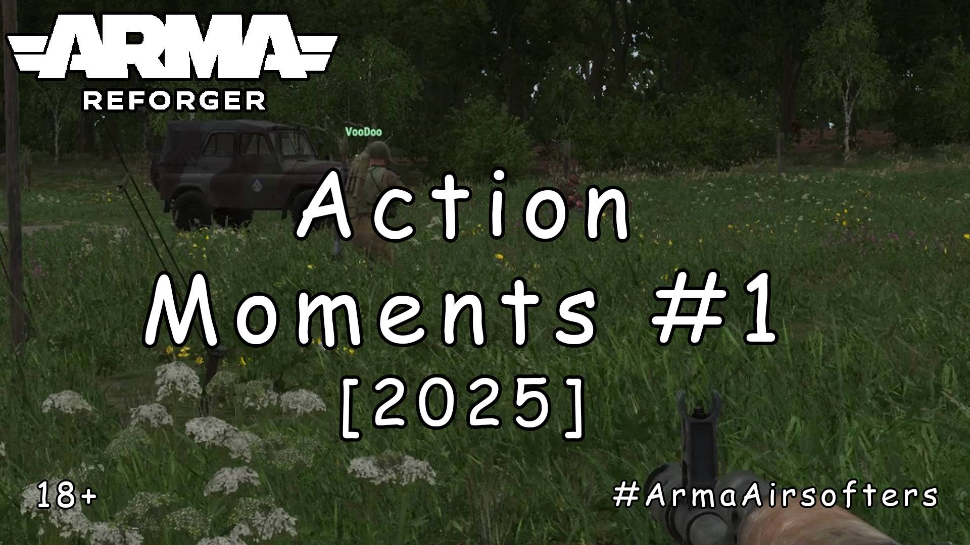 ARMA Reforger - Зрелищные моменты #1 - Проба пера [2025]