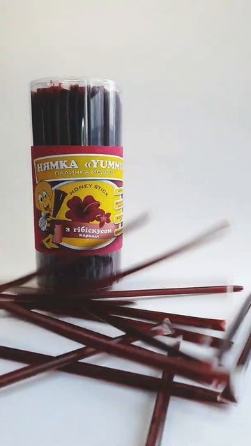 Стік меда «НЯМКА» Стік з медом Гібіскус (каркаде) «НЯМКА», по 10 грамів (100 шт)