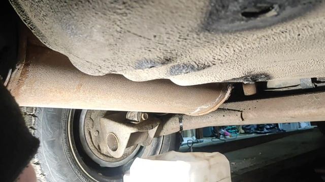 просверлил глушитель – конденсат больше не проблема!