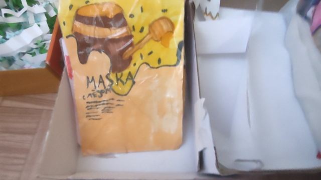 полностью шоколадный бокс для бумажной косметики