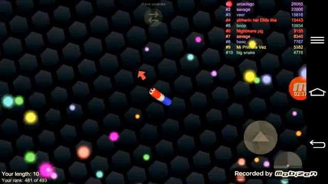 Slither.io 3 Часть серьёзно!!!!!!!!!!!!!?-/Ага\-