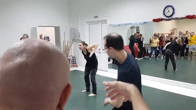 Новогодний капустник в   Академии ушу 26 12 2021