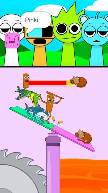 6of5xUVq4bU - Sprunki. #animation #sprunki #animals  #funny  #cartoons #gartenofbanban #rainbowfrien