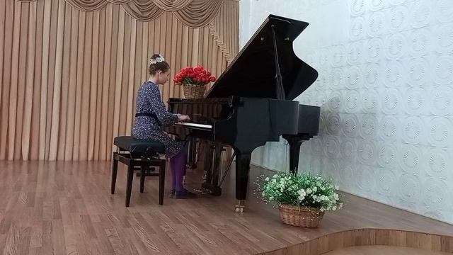 Кузнецова Софья, Гозенпуд М. Инвенция, Es- dur. Преп. Андреева Т. М.