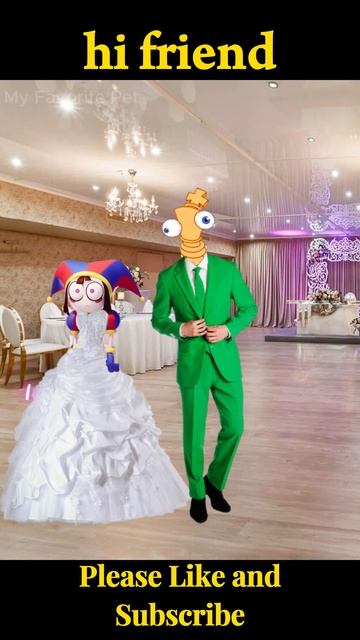 sVq56Calqco - POV Pomni Wedding. The Amazing Digital Circus #animation #short #theamazingdigitalcirc