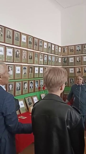 Гости в Музее села Альшань