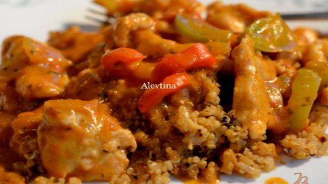 Куриные грудки в тикка масала соусе