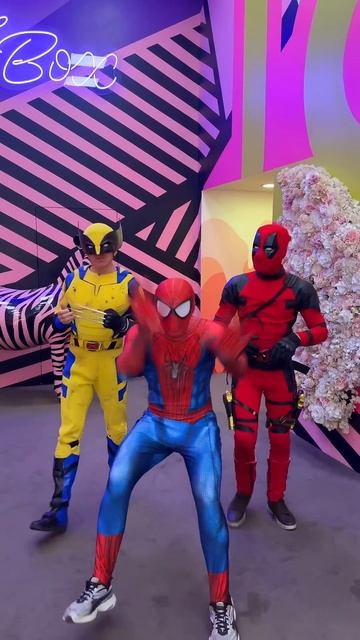 The superheroes got scared#shorts
