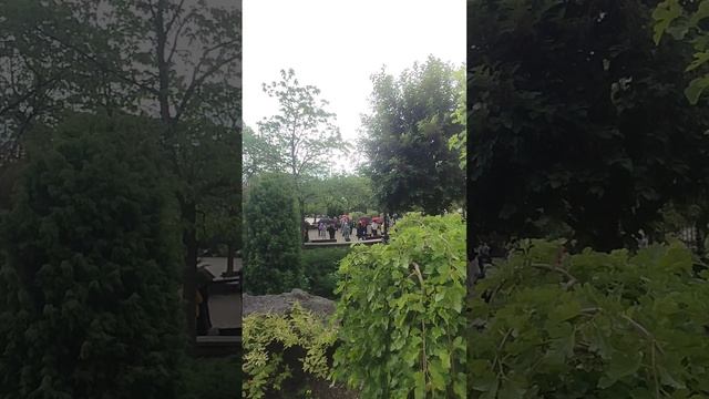 Атмосфера в парке Щербакова сегодня