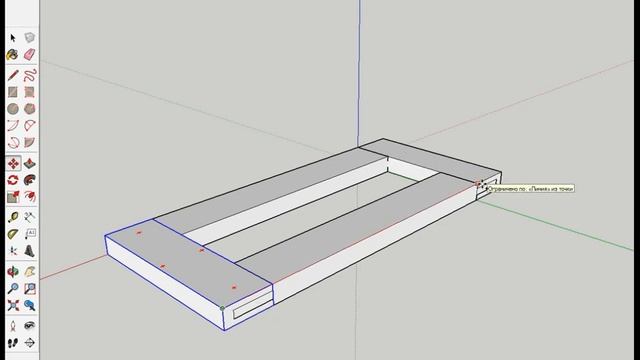 Компонент "рама" для библиотеки мебельных деталей