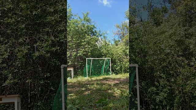 мячь лежит на даче брата больше  10ти лет