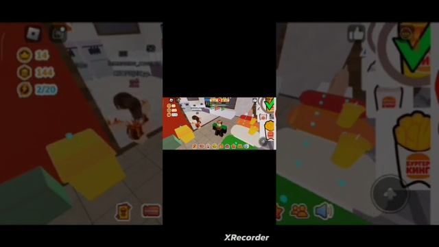 Обзор на бургер Кинг ➲ Roblox