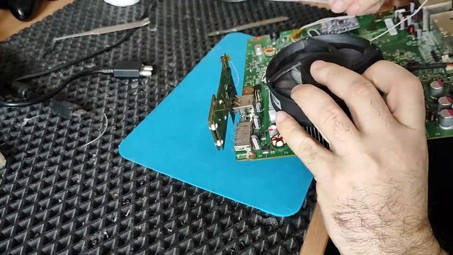 Ремонт Подписчику № 64 г. Москва   Xbox 360S Переделываем из