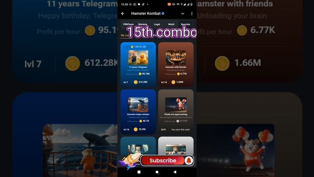 15TH Combo card,15-я комбо-карта,15ème carte Combo,15º cartão combinado #combo #combo