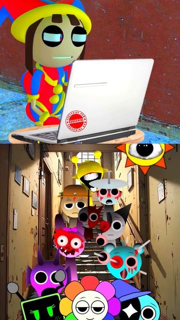 6-YwrHi20S4 - The Amazing Digital Circus. Pomni. #animation #theamazingdigitalcircus #animal #jax #p