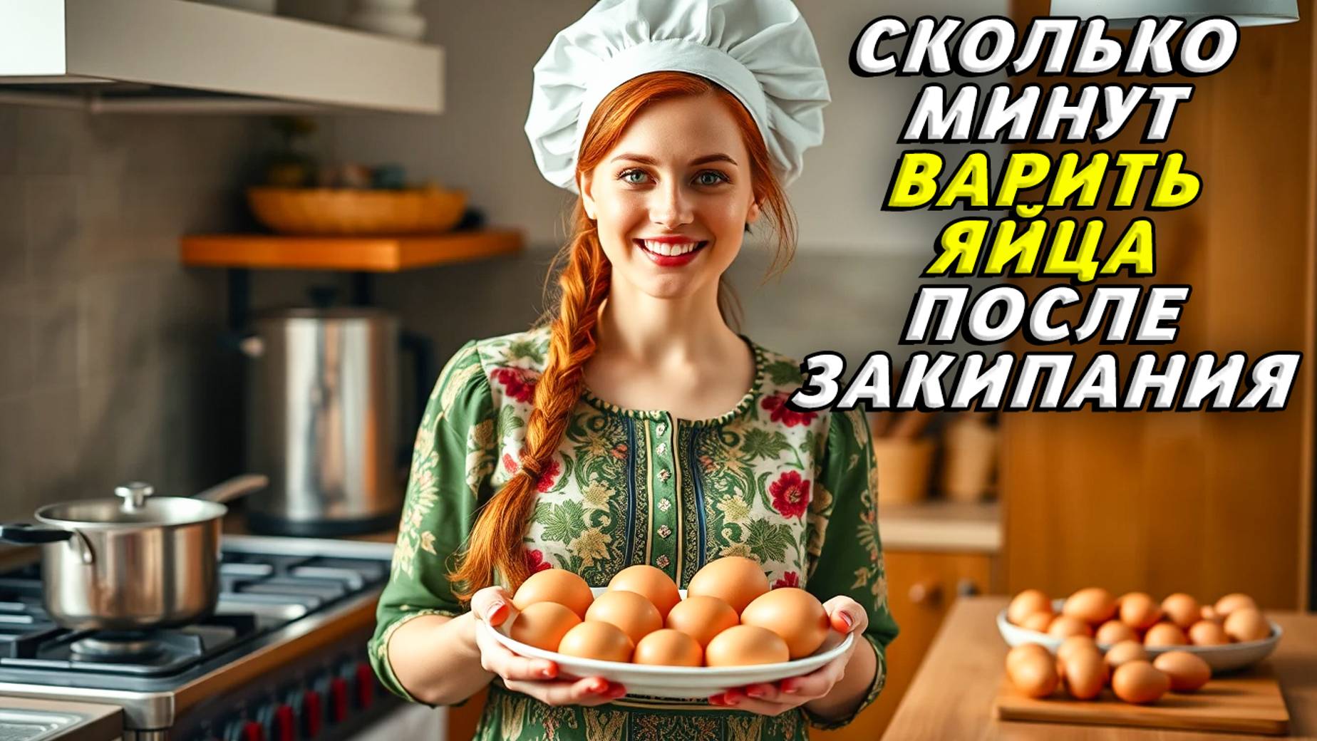 Сколько минут варить яйца после закипания