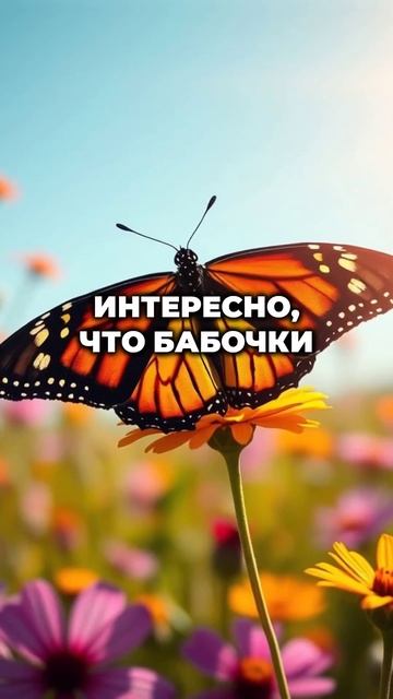 Красота и необычность бабочек