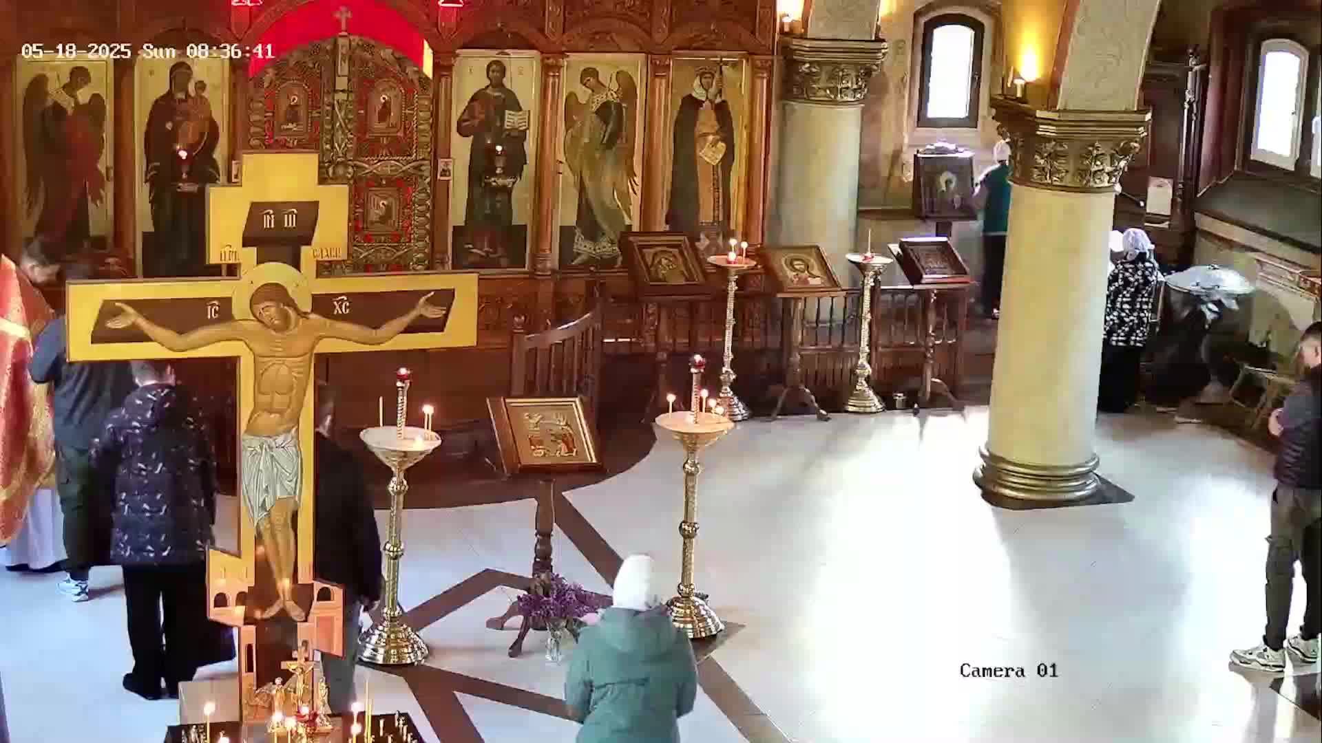 Божественная литургия. 18.05.2025 в 9-00.