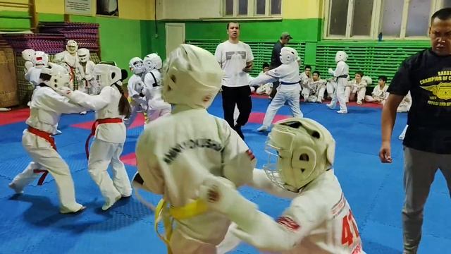 11 бой. Боевые сборы 🤼♂️ Каратэ 🥋 18.01.2025