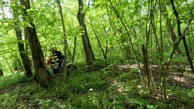 17.05.2025 Кукушкин овраг. Было скользко, но проезжабельно))) #k2r #Gr8 #Zuum300 #4T
