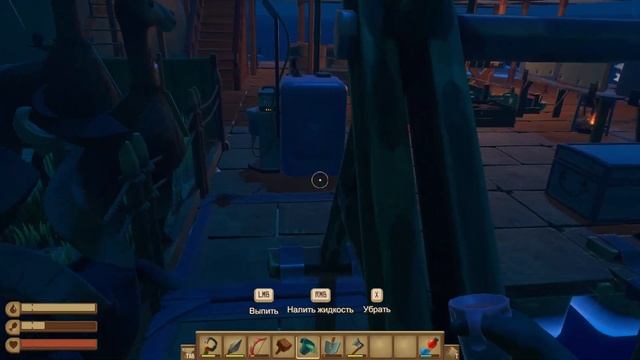 НАШЕЛ СЮЖЕТНЫЙ КРИПОВЫЙ ОСТРОВ ВАСАГАТАН (Лайнер) В RAFT! Выживание на плоту #51 ч.3