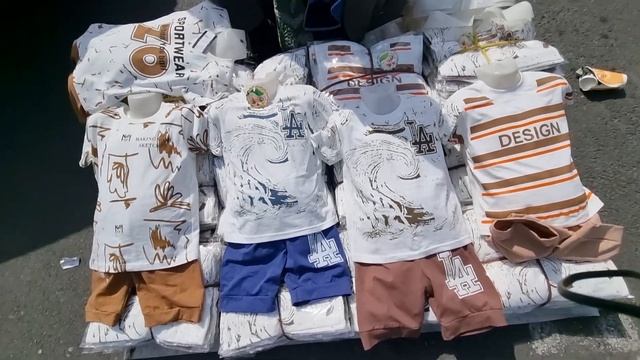 20-минг Сум дан Футболка Шортий Детский кийимлар оптим