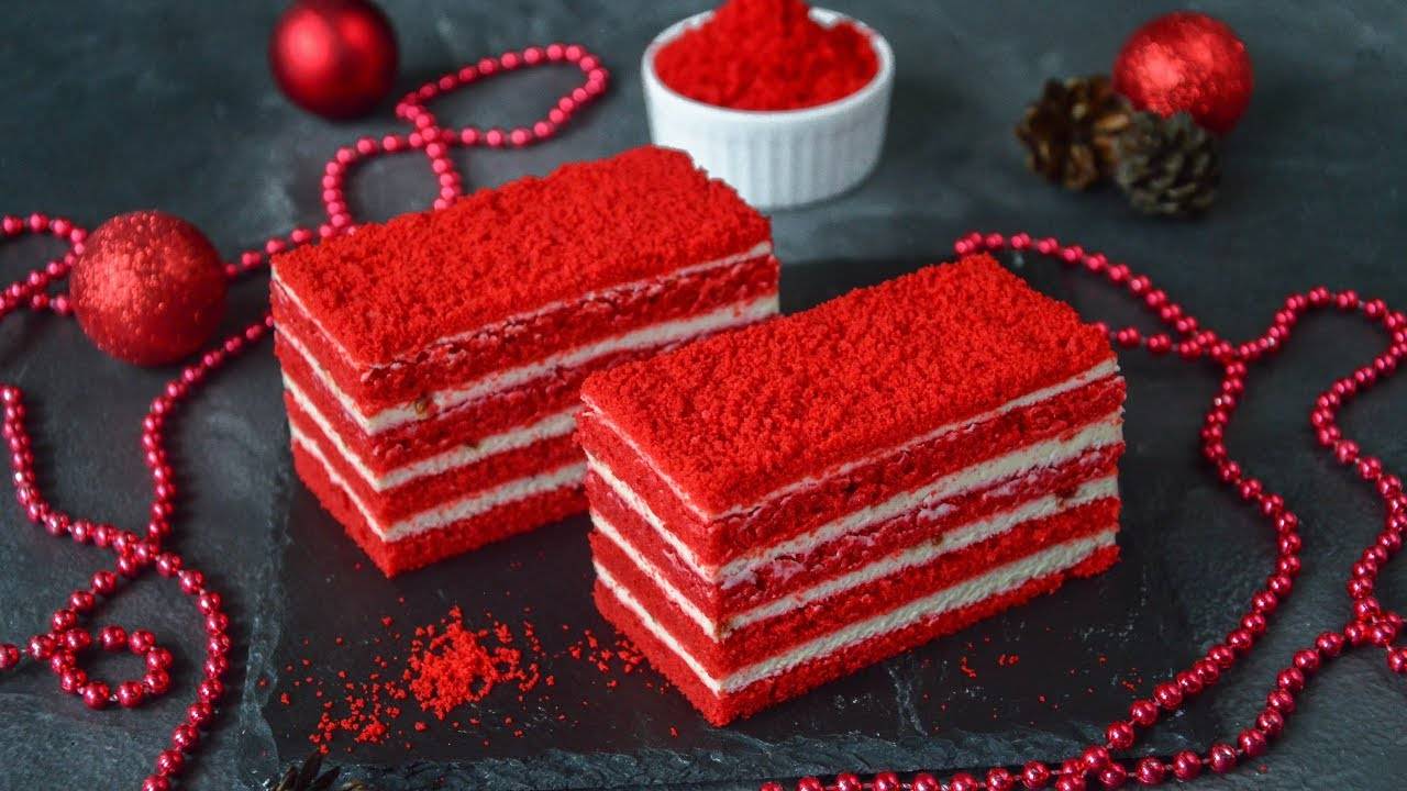 Пирожные ☆ Малиновый БАРХАТ ☆