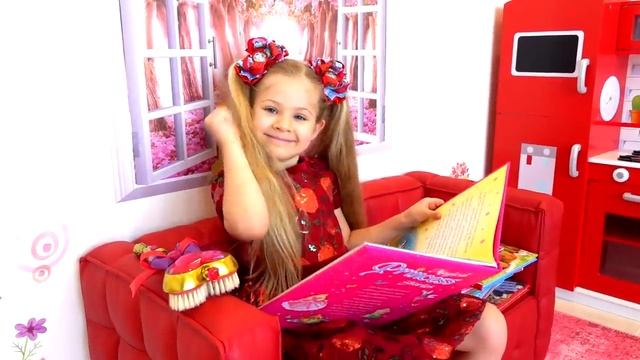 Диана и Рома - Диана и Волшебная палочка, которая перемещает предметы!