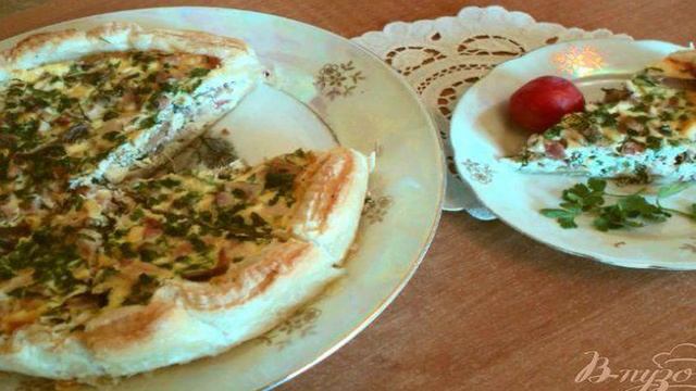 Пирог с начинкой из фазана по-охотничьи.
