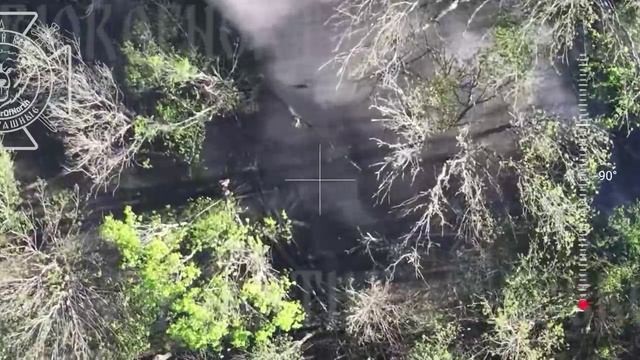 💥Бои в Сумской области: уничтожение блиндажа ВСУ противотанковой миной !!!