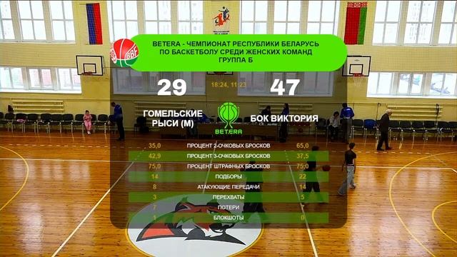 Баскетбол. Чемпионат Беларуси. Женщины. Гомельские Ры?
