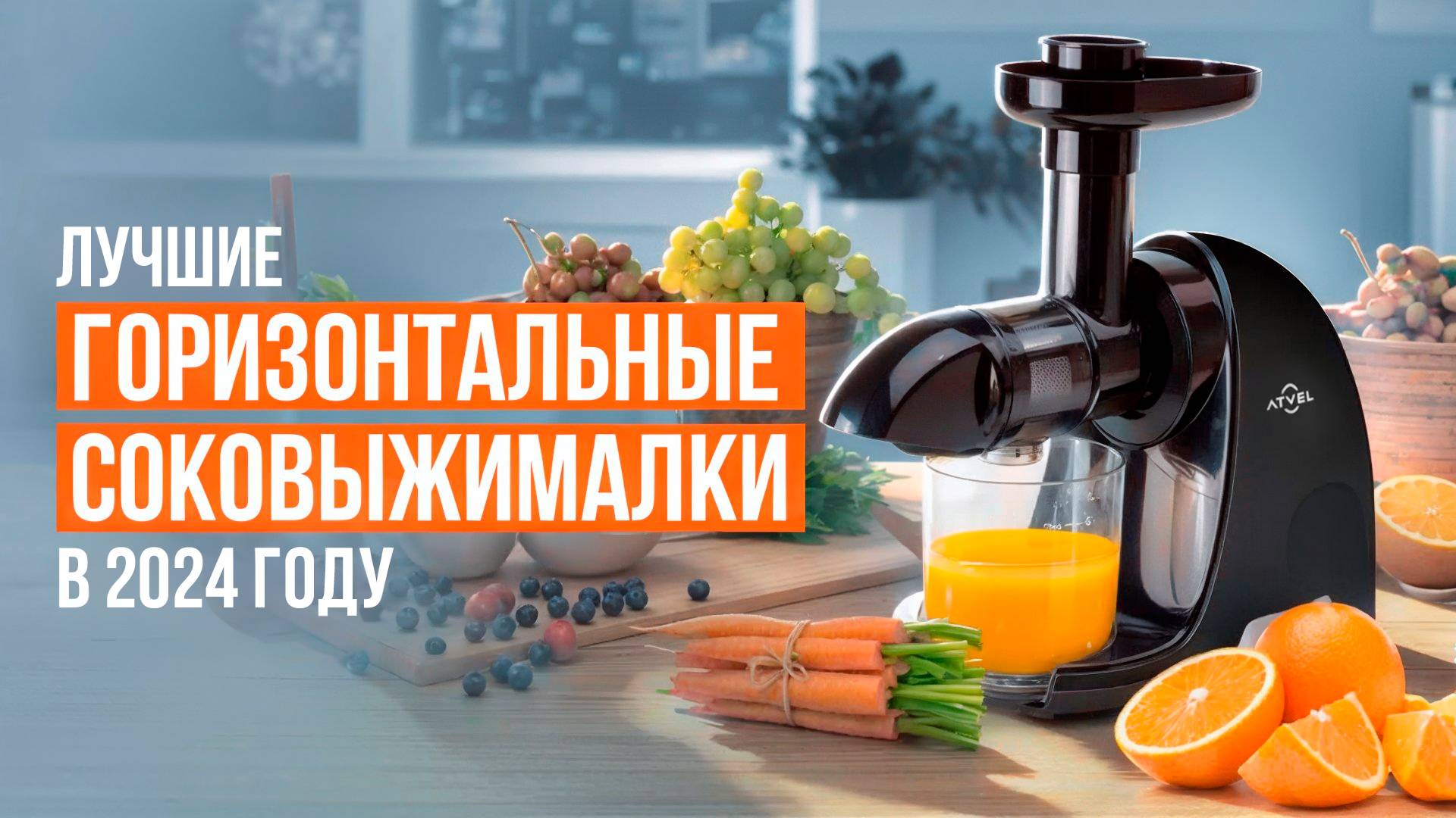 Рейтинг соковыжималок 2025 года! Топ-5 горизонтальных соковыжималок.