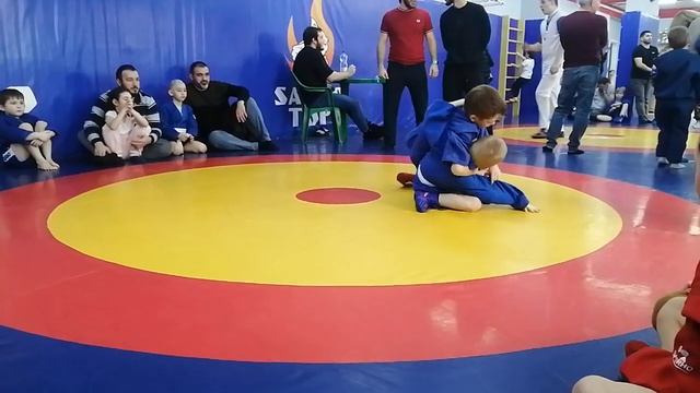 Турнир в SAMBO TOP 16.03.2024 Иван Херц Схватка #2 до 22кг