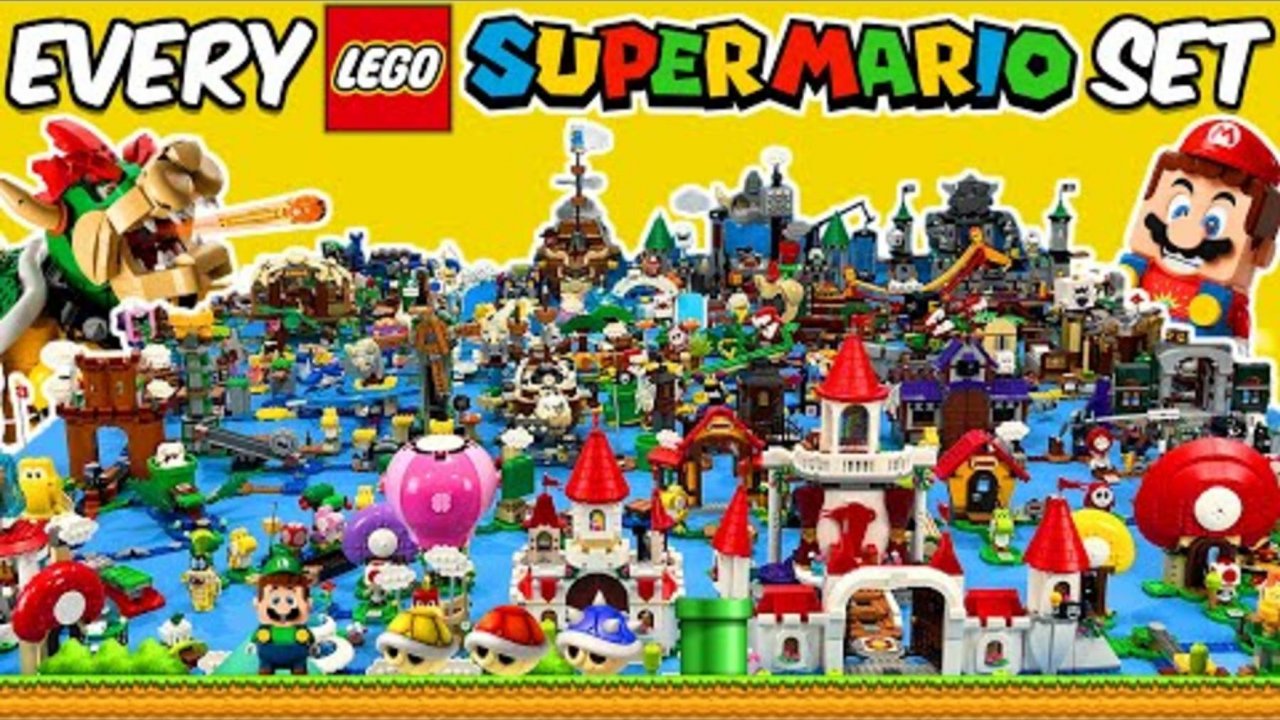 Я собрал КАЖДЫЙ набор LEGO Super Mario, который когда-либо создавался...