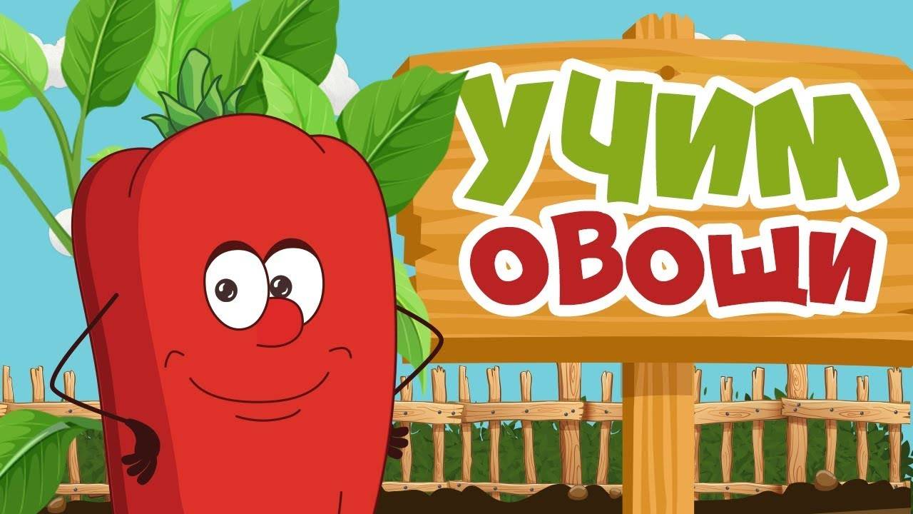 УЧИМ ОВОЩИ - развивающие мультики для самых маленьких.