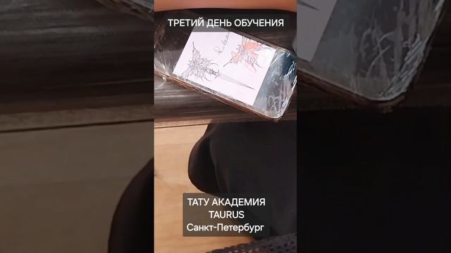 ТАТУ Академия TAURUS СПБ третий день занятий #тату #онлайн Светлана ВЕДА