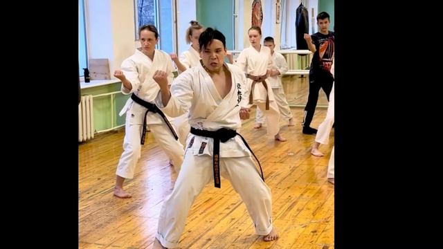 Семинар по карате с руководителем Федерации из Филиппин. Часть семинара.