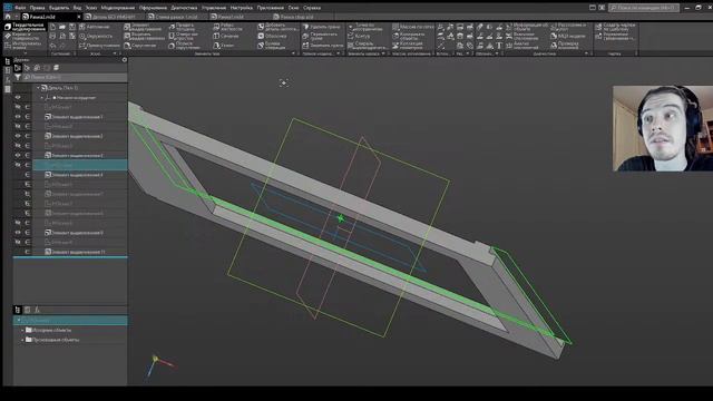 Рамка для фото 3D модель в Компас
