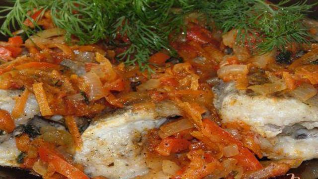 Нототения в кисло-сладком маринаде
