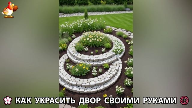 Как украсить двор дома фото идеи (524) 🏡 для дачи и сада своими руками 🌷🪻🌺💮