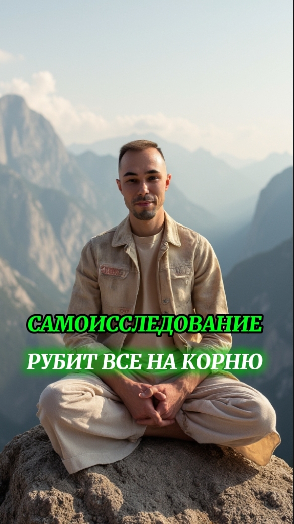 Самоисследование рубит все на корню #яесть #пробуждение #осознанность #Самоисследование #момент #дух