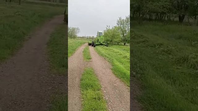 Собираю немки Е-302 с жаткой на шумахере