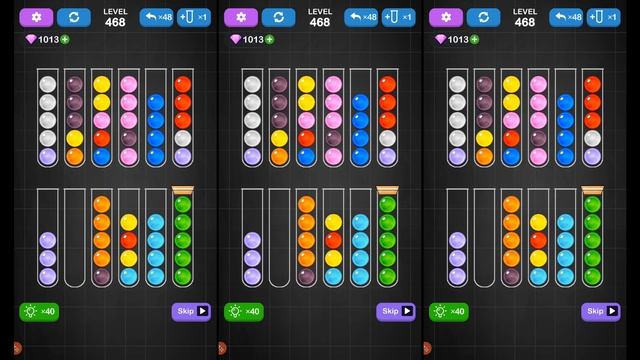 Сортировка мячей игра видео 077
