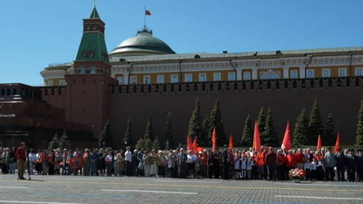 Торжественный прием в пионеры на Красной площади (18.05.2025)