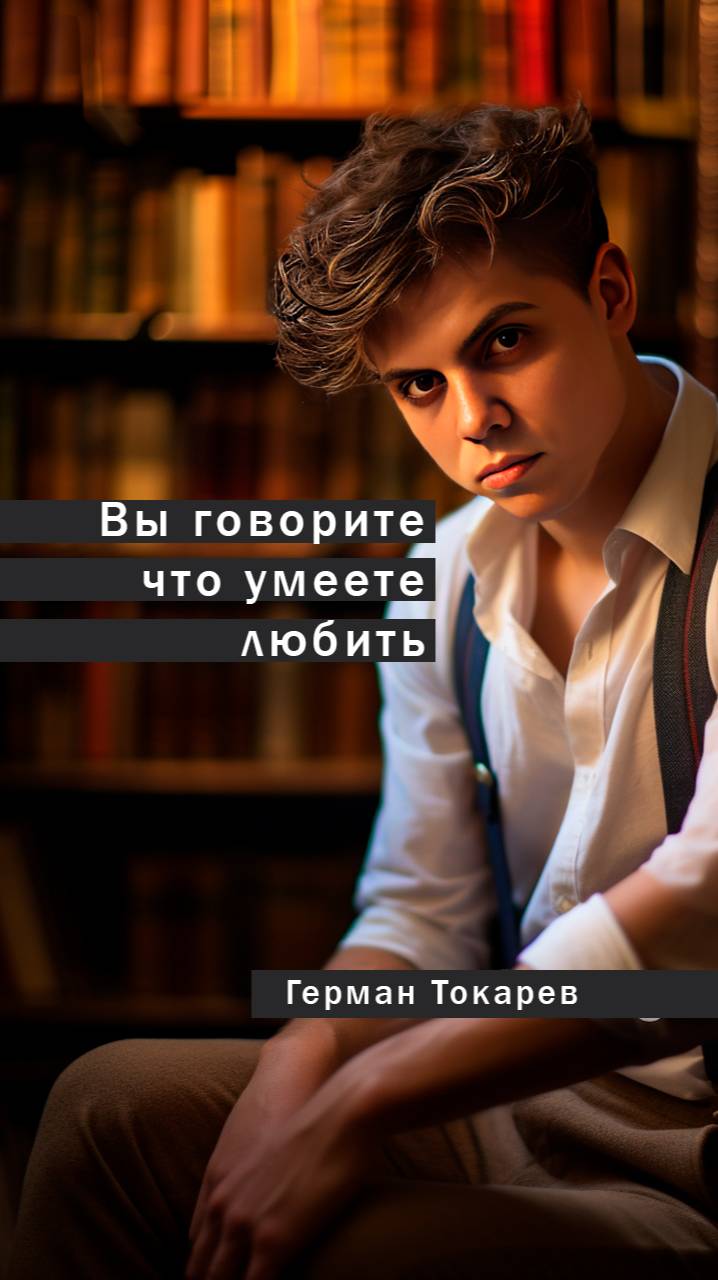 Герман Токарев - Вы говорите, что умеете любить