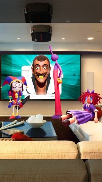 2PeN84L8liI - Pov. Jax's and the TV ｜ The Amazing Digital Circus. #animation #shorts #theamazingdigi